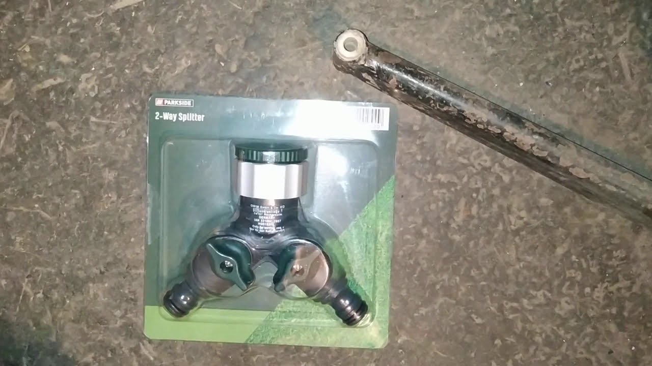 Lidl | ParkSide | 2 Way Splitter | Garden Hose Splitter | Kerti elosztó csap