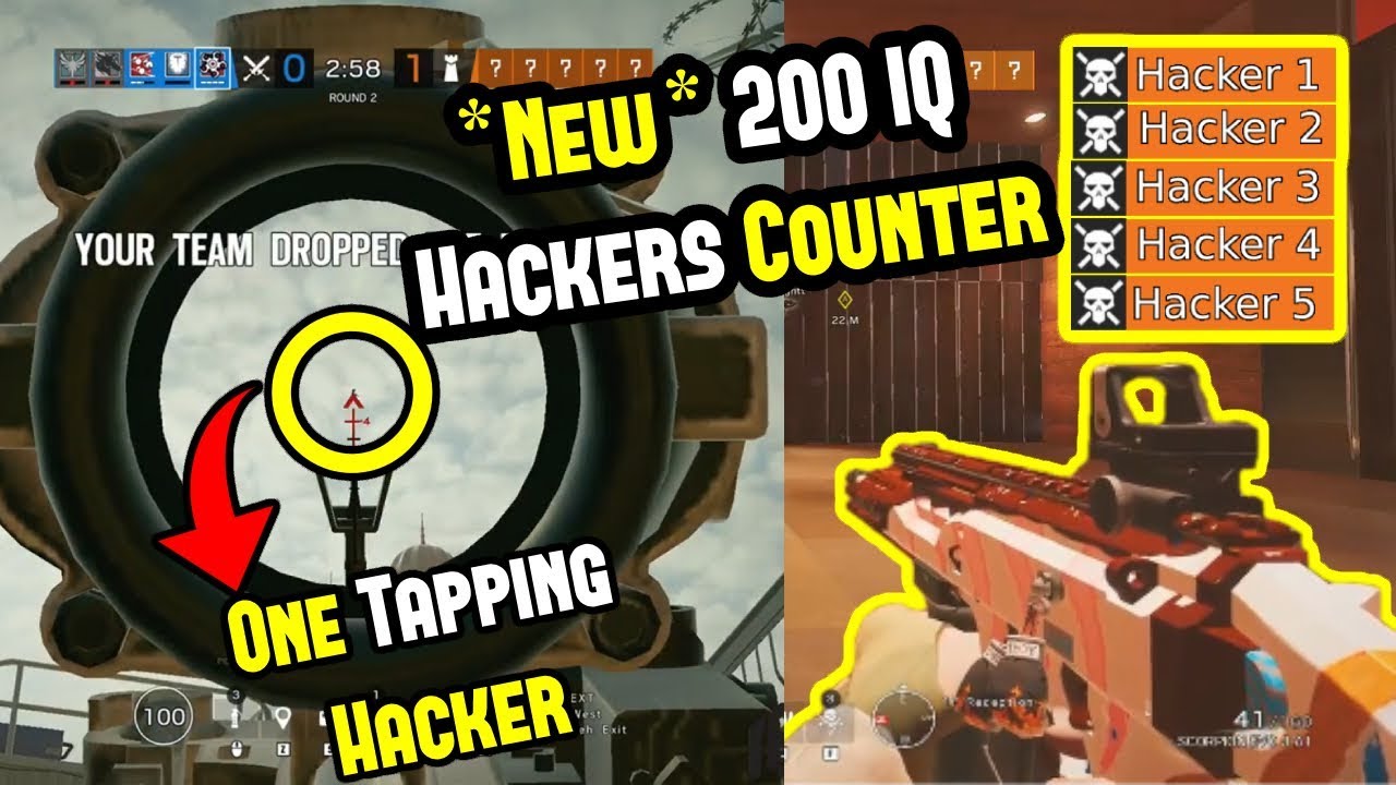 *NEW* Way to Counter Teleport Hackers | The Best One Tap In Siege History - Rainbow Six Siege