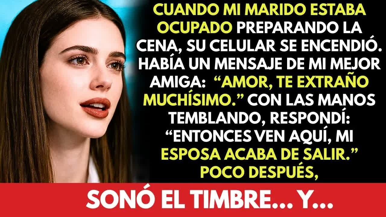 «Amor, te extraño»： fingí ser mi marido y la invité a venir a casa  Cuando llegó, se quedó pálid