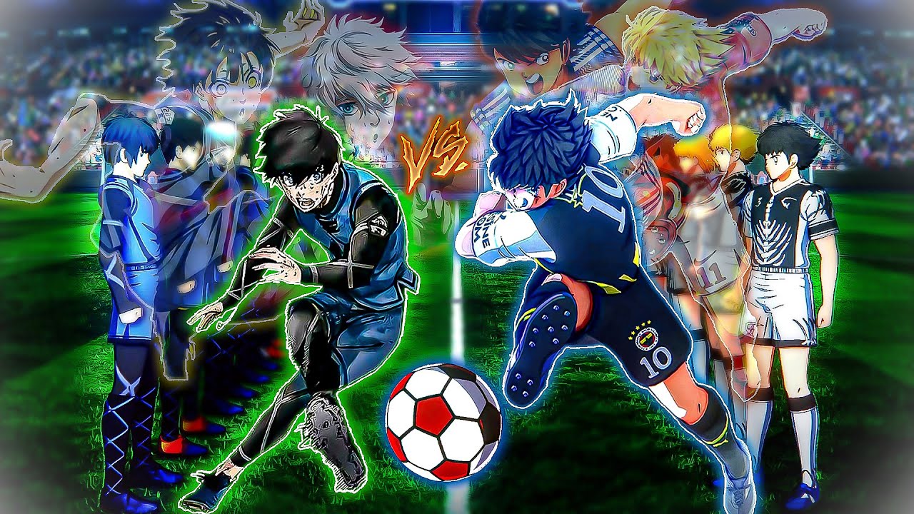 Blue Lock vs Captain Tsubasa All Stars – Epic 8+ Goal Showdown (4K Gameplay)