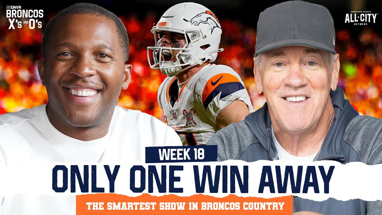 How Broncos Win HUGE Game vs Chargers For 1 Seed, Bo Nix SAVES Christmas, & More | Broncos X & O's