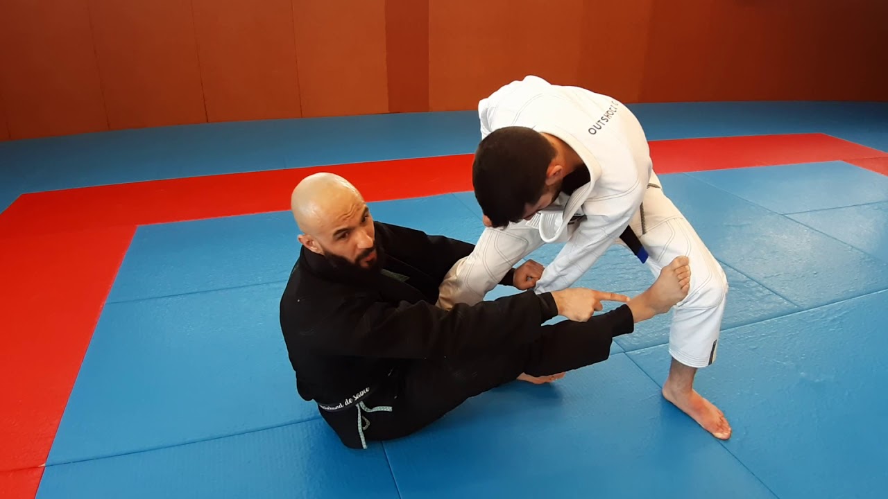Renversement garde assise avec Samir BENSAID - JJB
