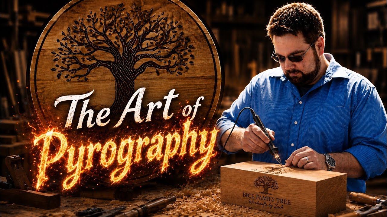 Bice Family Tree E3: Pyrography - The Art of Woodburning