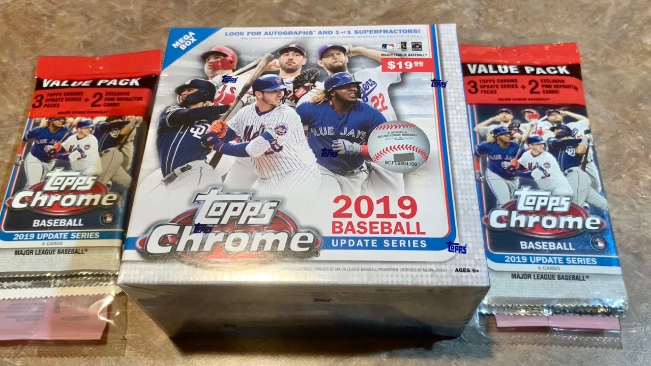 NEW RELEASE!  2019 TOPPS CHROME UPDATE!  (AUTO!)