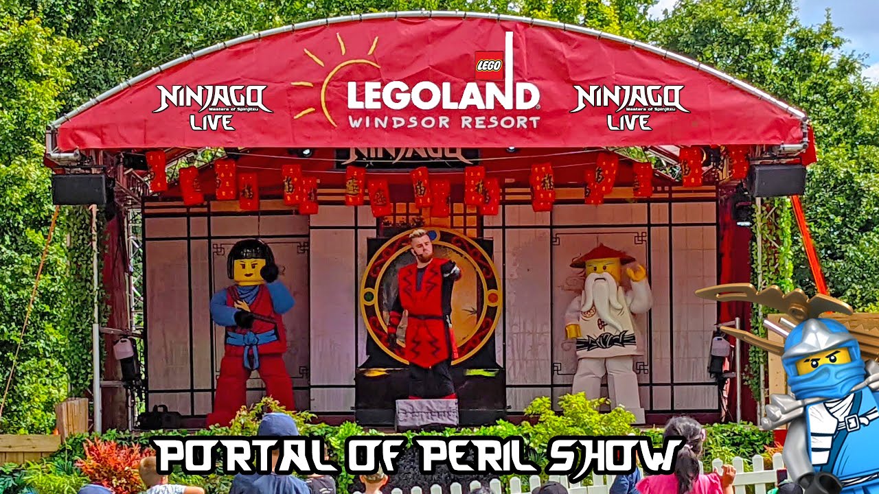 Ninjago Portal of Peril Live Show at Legoland (June 2022) [4K]