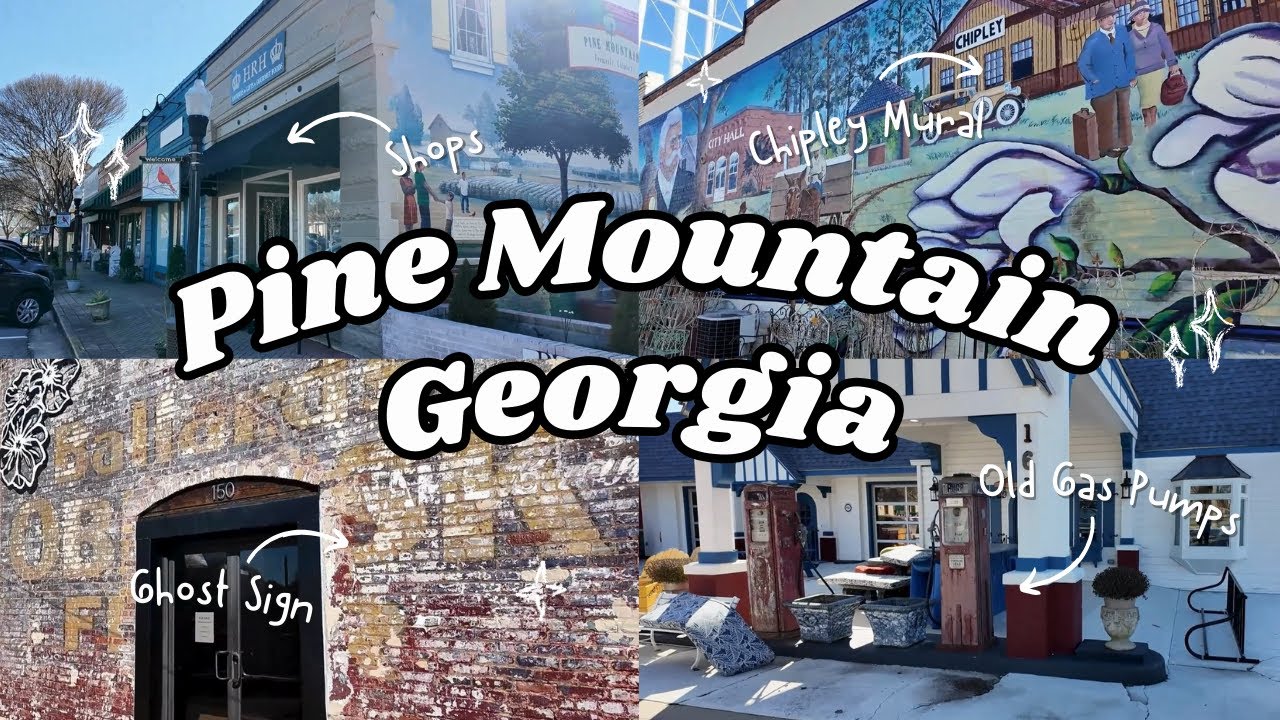 Pine Mountain, Georgia - Small Town USA! Let's Explore!