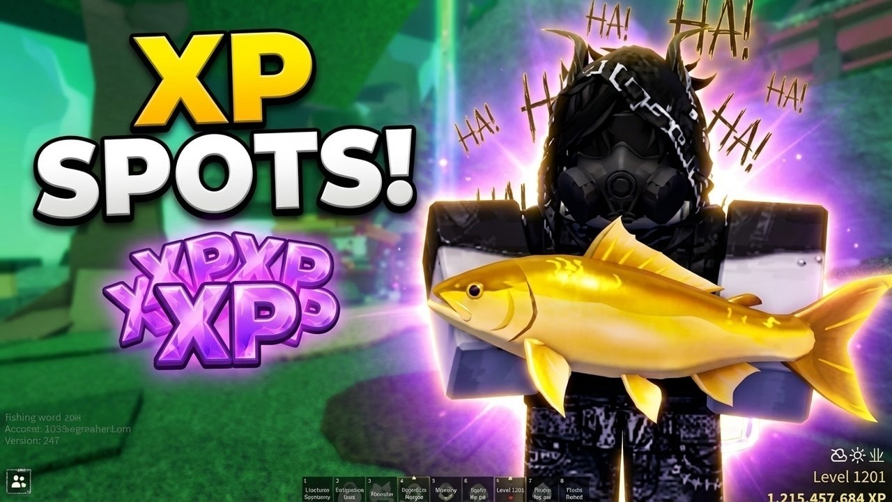 TOP 5 BEST SPOTS for XP in Fisch Latest (2026)