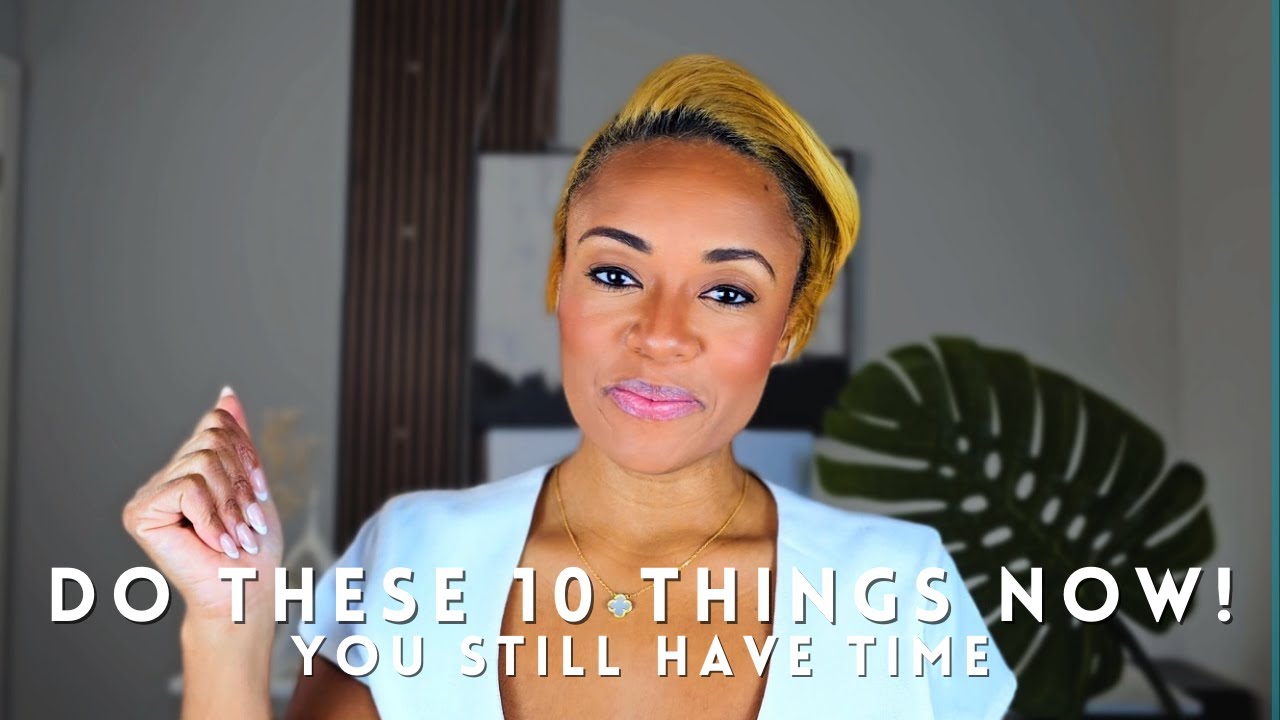 10 Things You Should Do Before the Year Ends 🎯 Reinvent Yourself | New Year, New You!