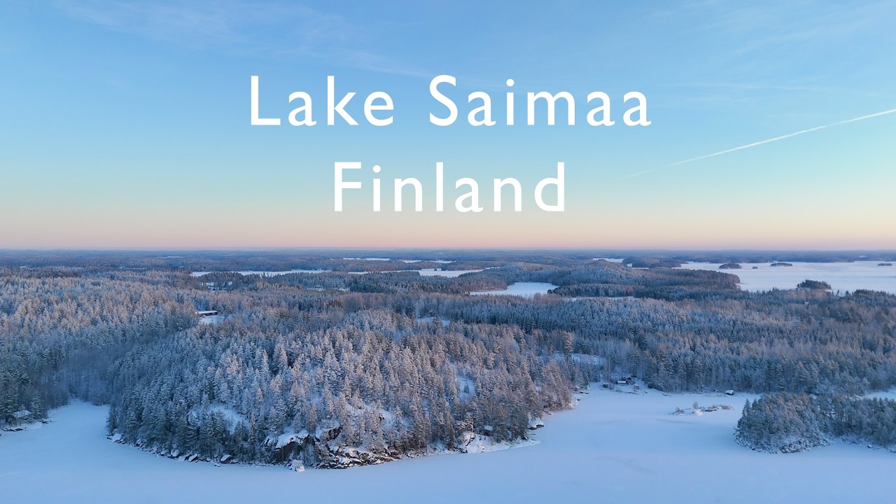 A Peaceful Frozen World | Lake Saimaa in Winter | Finland Slow Living