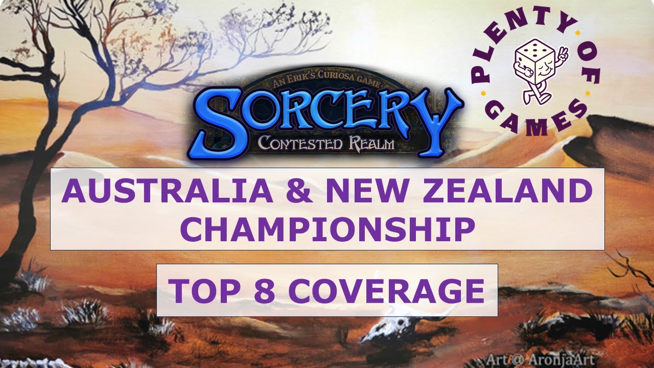 Sorcery TCG Australia and New Zealand Championship Top 8 Coverage