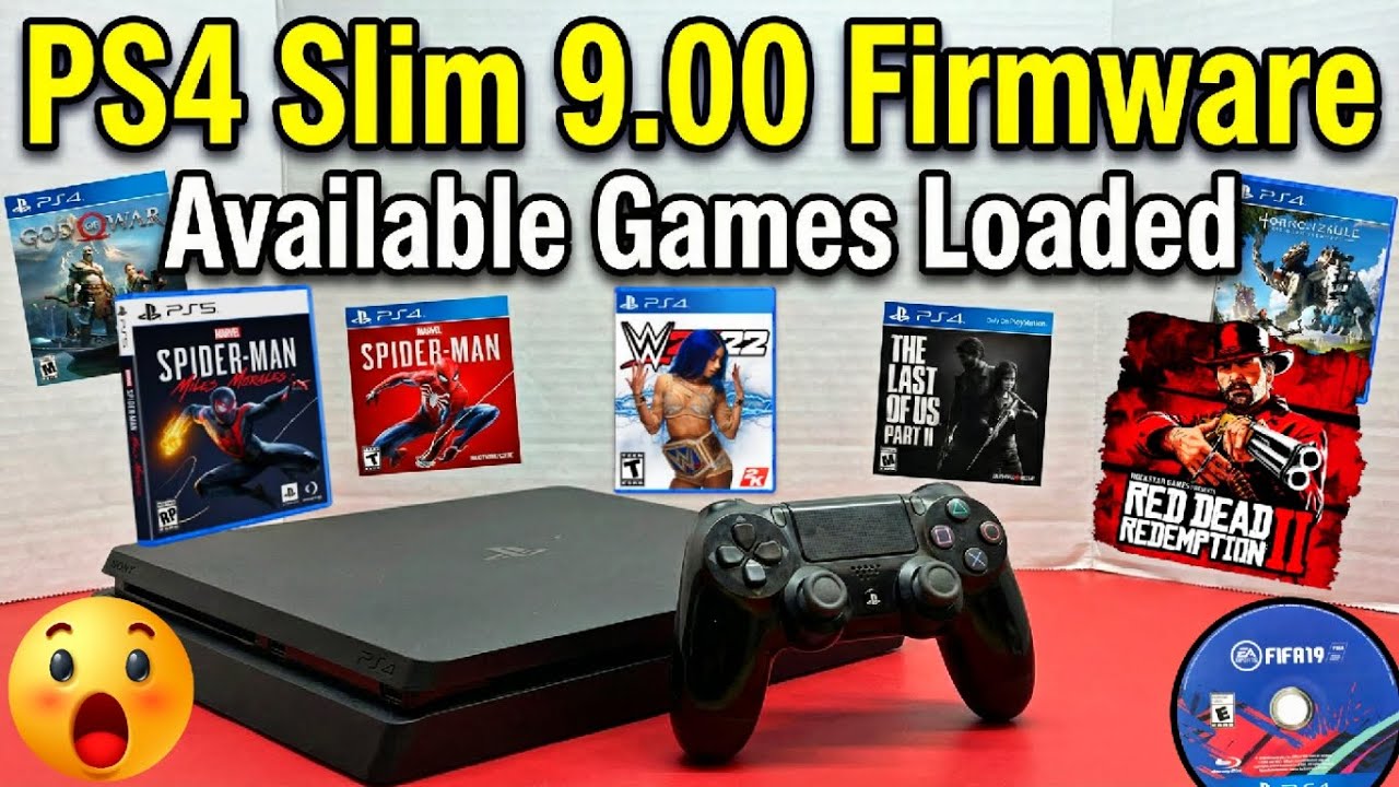 PS4 slim 9.00 firmware available games loaded 😍 Cheapest Gaming store in Gwalior Madhya Pradesh 