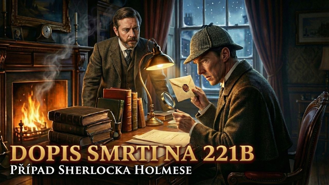 Dopis smrti na 221B | Případ Sherlocka Holmese.