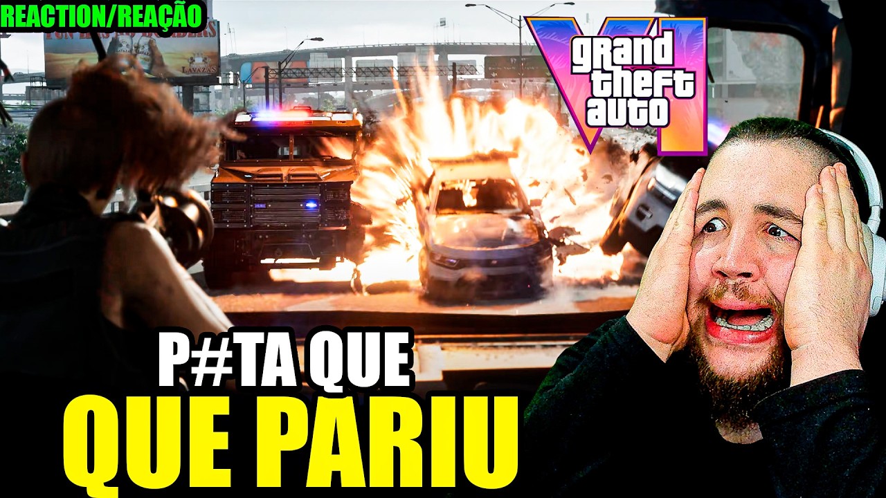 MITOGOUKEN REAGINDO AO TRAILER 2 DE GTA 6