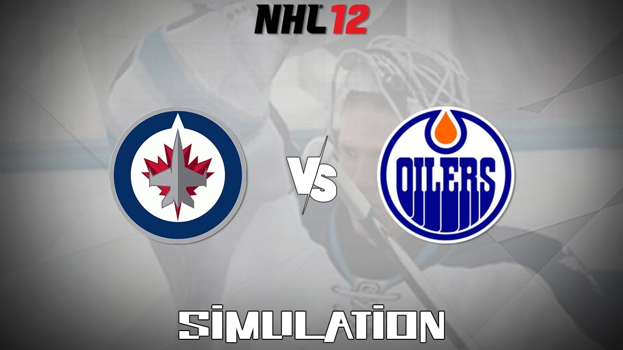 NHL 12 (2011) - Winnipeg Jets vs Edmonton Oilers [Gameplay Simulation]