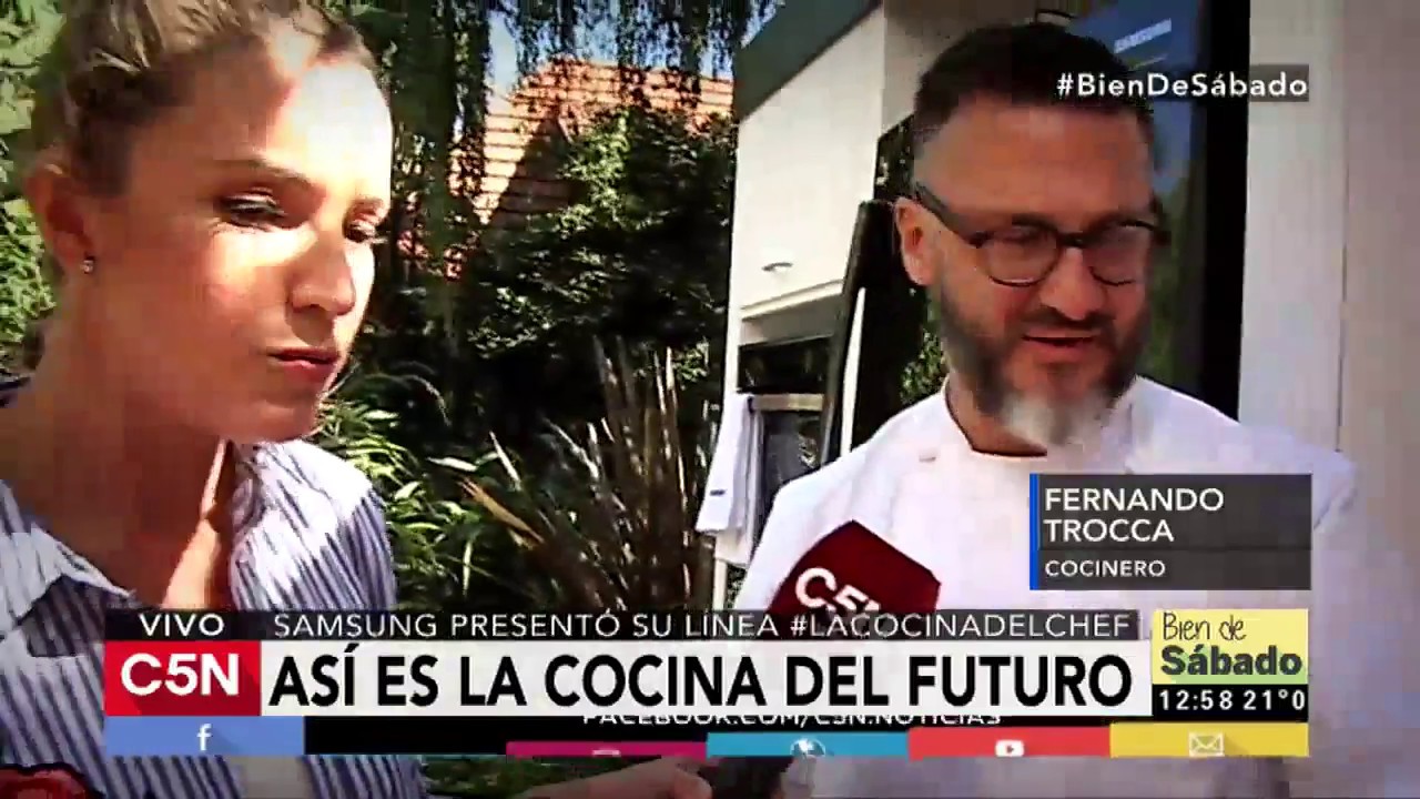 C5N - Tecnolog&iacute;a: Samsung present&oacute; la cocina del futuro