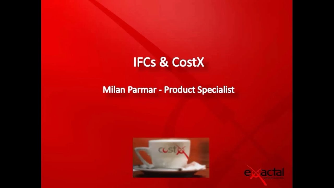 Учебный класс CostX Coffee Break – IFC и CostX
