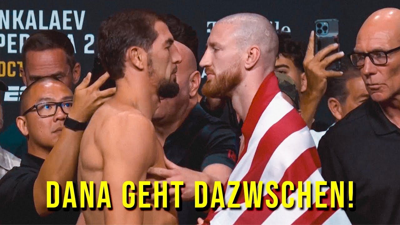 Einer geht heute schlafen! 😴👊🏼 || UFC 320