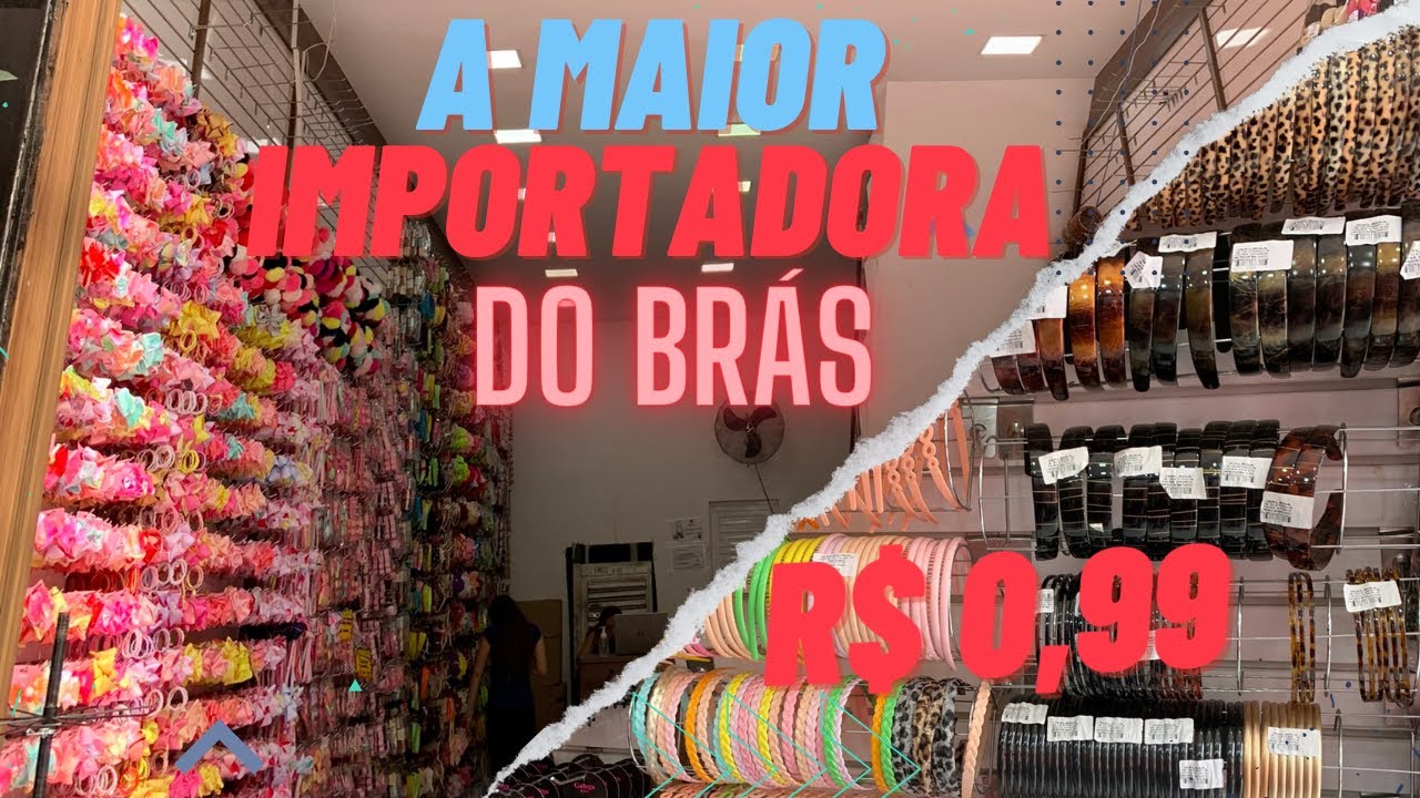 A MAIOR EXPORTADORA DE ACESSÓRIOS FEMININOS ADULTO E INFANTÍL DO BRÁS