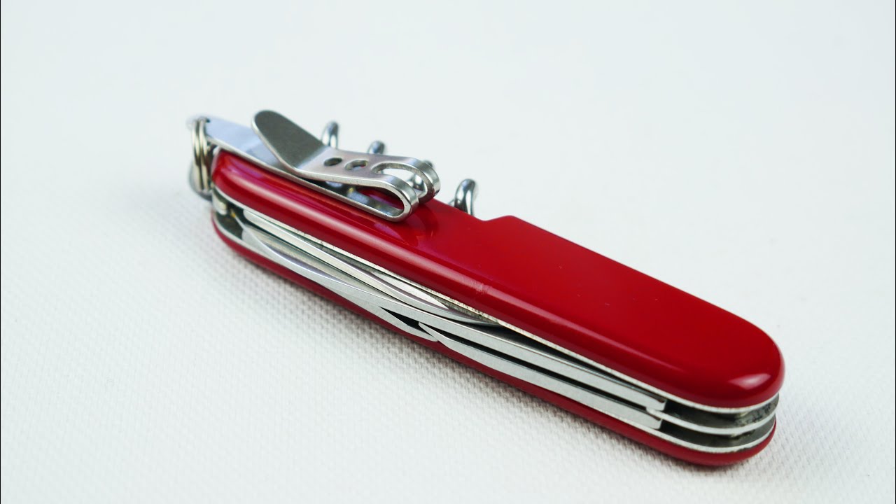 Свершилось! Клипса для швейцарского ножа Victorinox!