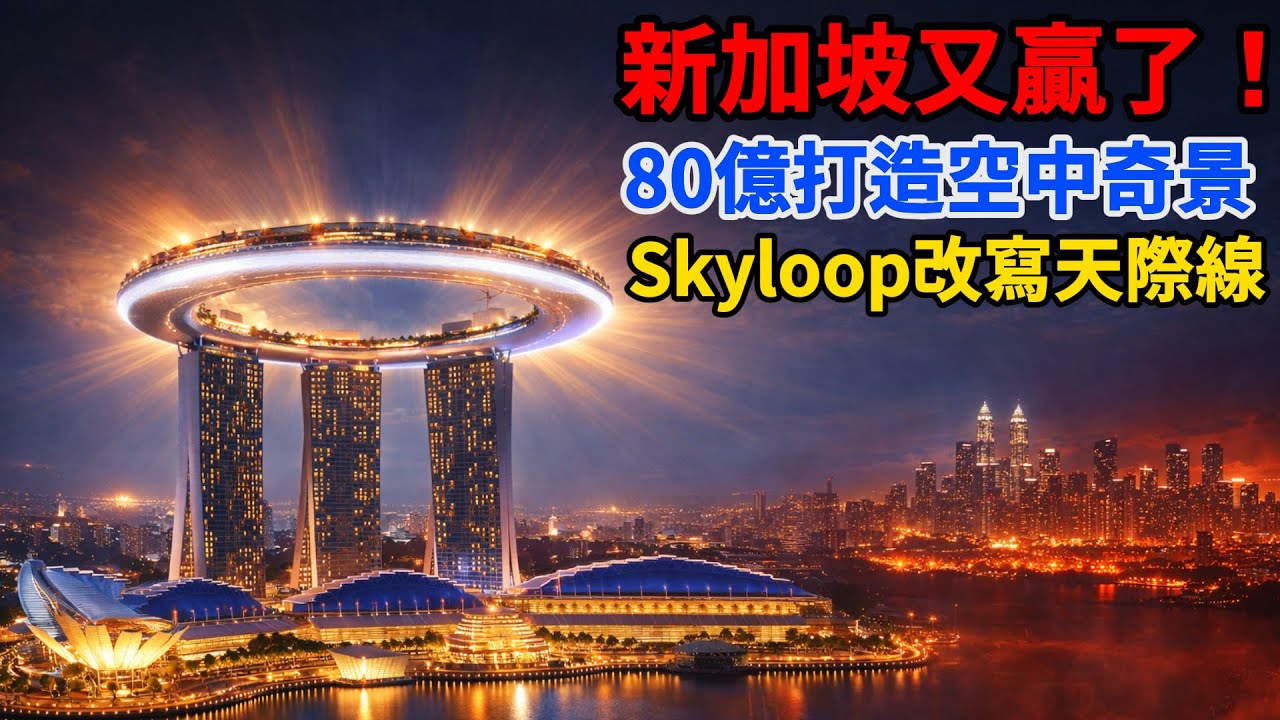 新加坡又贏了！80億砸出的新地標，把曼谷吉隆坡甩出幾條街！