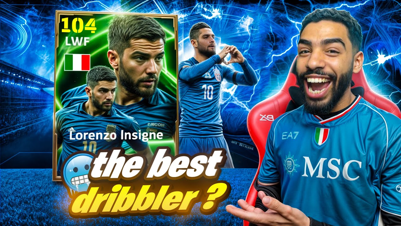 LORENZO INSIGNE NEW EPIC PLAYER IN EFOOTBALL 🔥 DRIBBLING LIKE MESSI 🥶