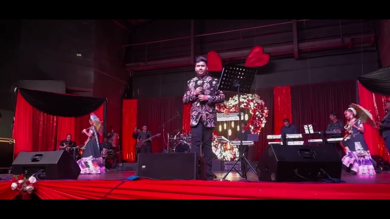 Shriyam Ramkissoon Mere Sapno Ki Rani at Hearts On Fire concert #Bolywood#indianmusic #kishorekumar 