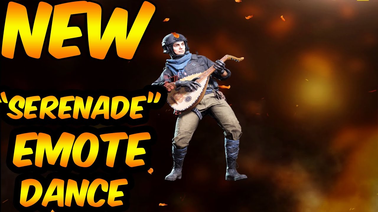 NEW CALL OF DUTY MOBILE SERENADE EMOTE DANCE