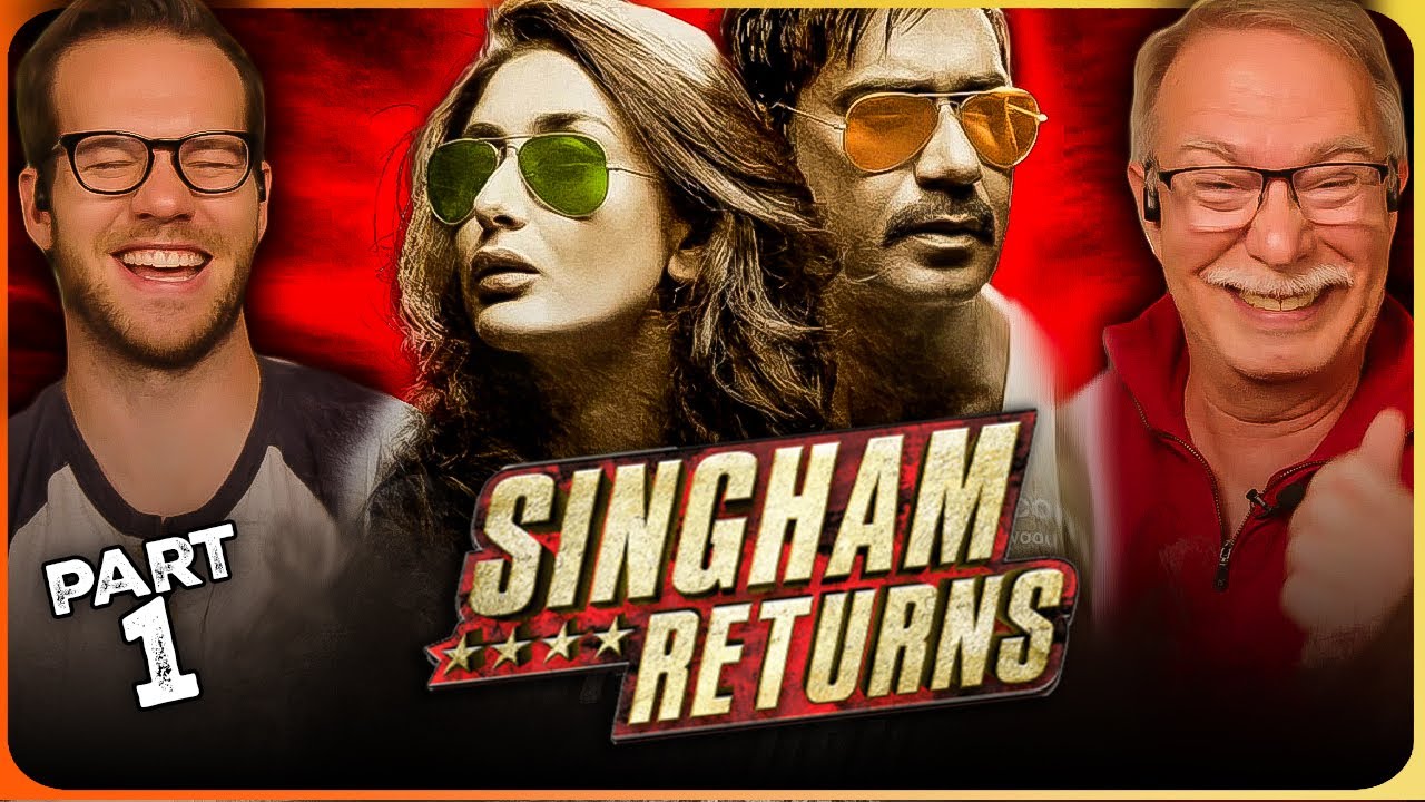 SINGHAM RETURNS Movie Reaction Part 1/3 | Ajay Devgn | Kareena Kapoor Khan | Anupam Kher