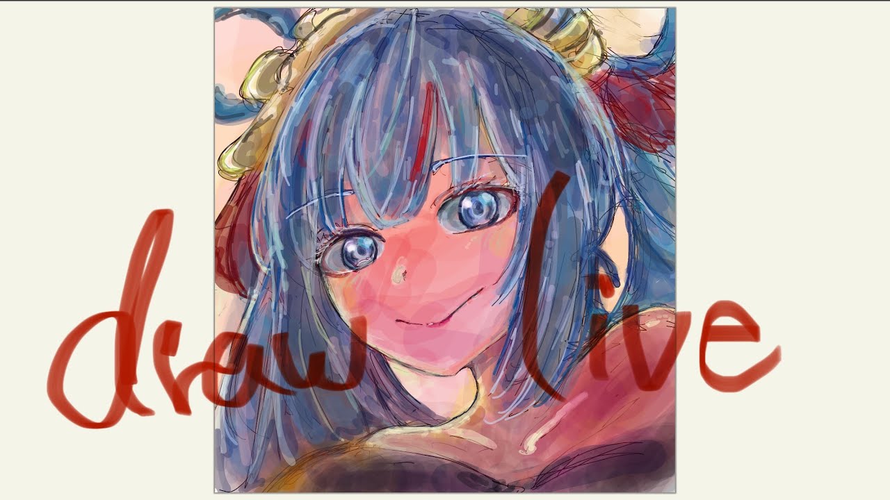 イラストメイキング　illustration making