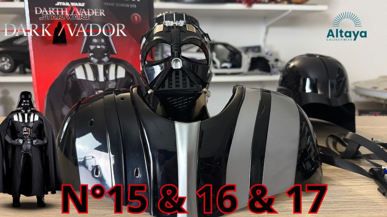 Dark Vador Altaya - Numéro 15 & 16 & 17 : La protection pectorale