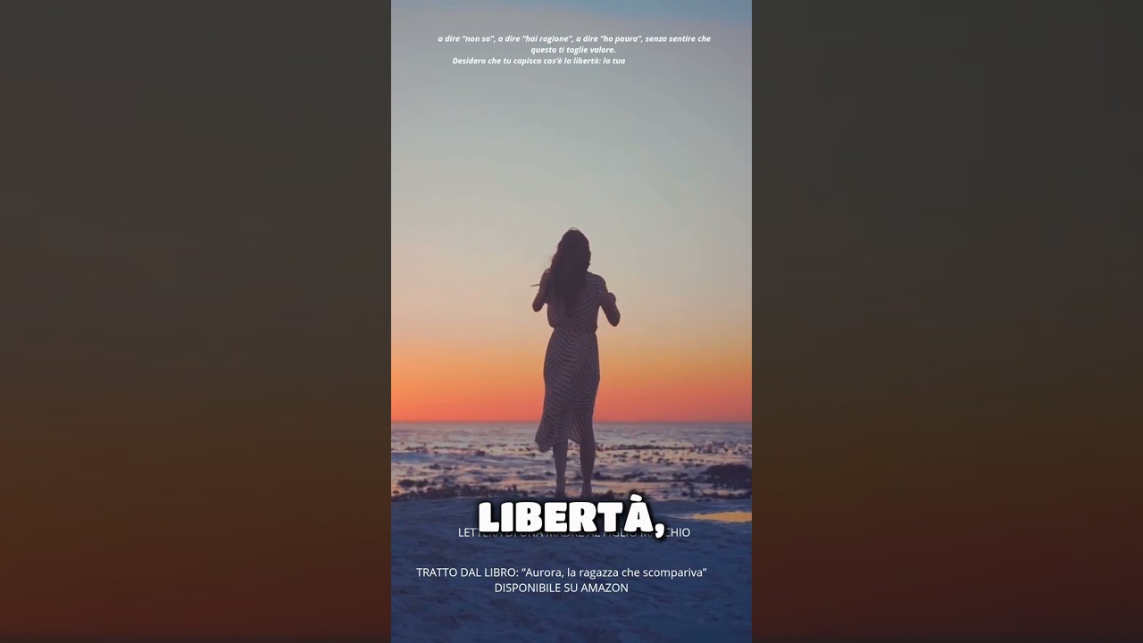 Tratto dal libro di Anna Falco -Aurora, la ragazza che scompariva - disponibile su Amazon 