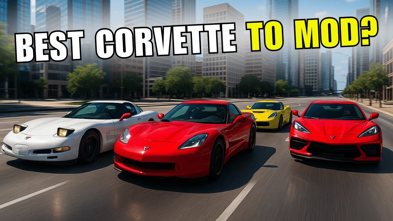 Best Corvette to Mod? C5 vs C6 vs C7 vs C8!