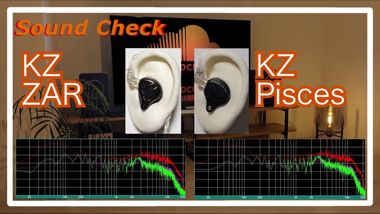 KZ ZAR vs KZ Pisces [ChineseIEMs Sound Comparison 中華イヤホン音比較]