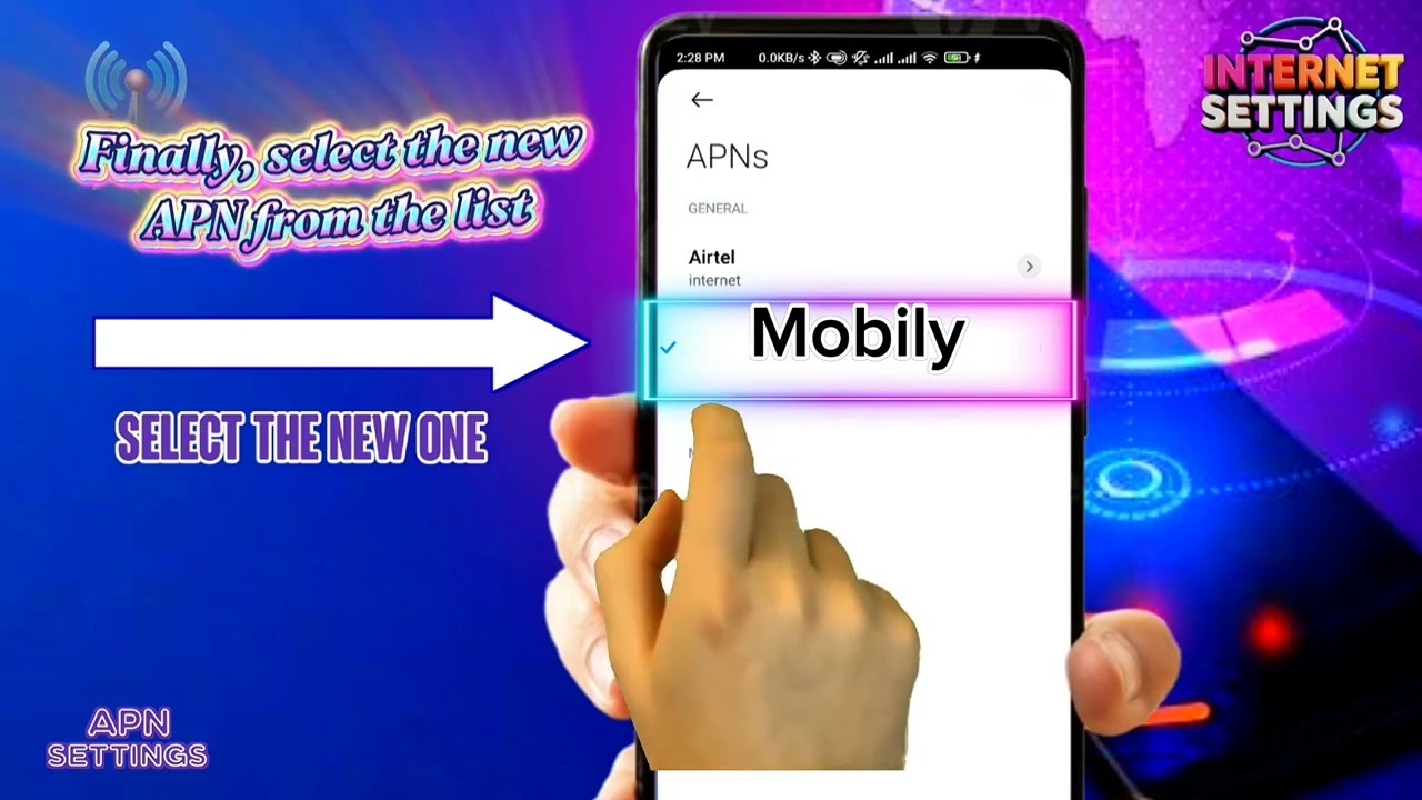 Mobily APN Settings -(Saudi Arabia) 3G 4G 5G Access Point Name