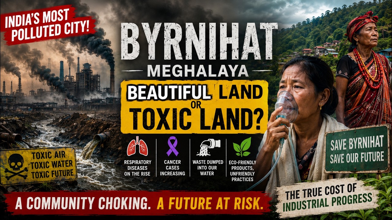 India's Most Polluted City? | The Shocking Truth About Byrnihat, Meghalaya 🇮🇳
