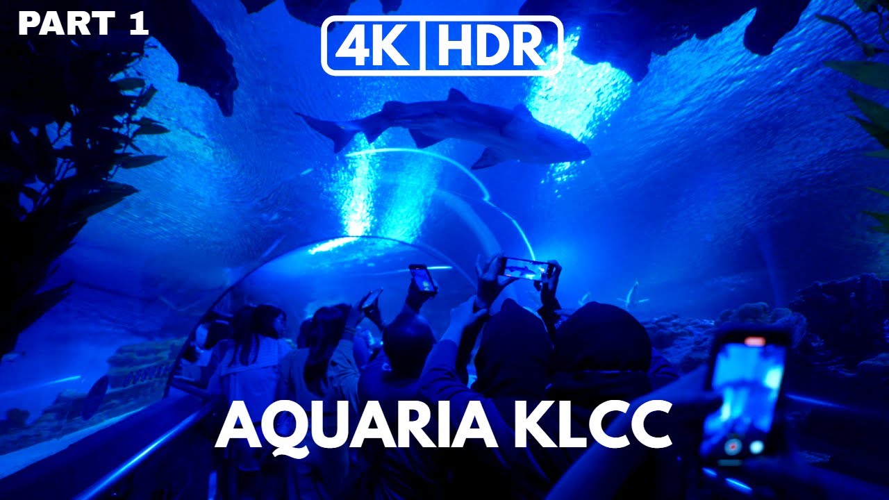 【4K HDR】PART 1 | AQUARIA KLCC | KLCC | KUALA LUMPUR | SONY A7III