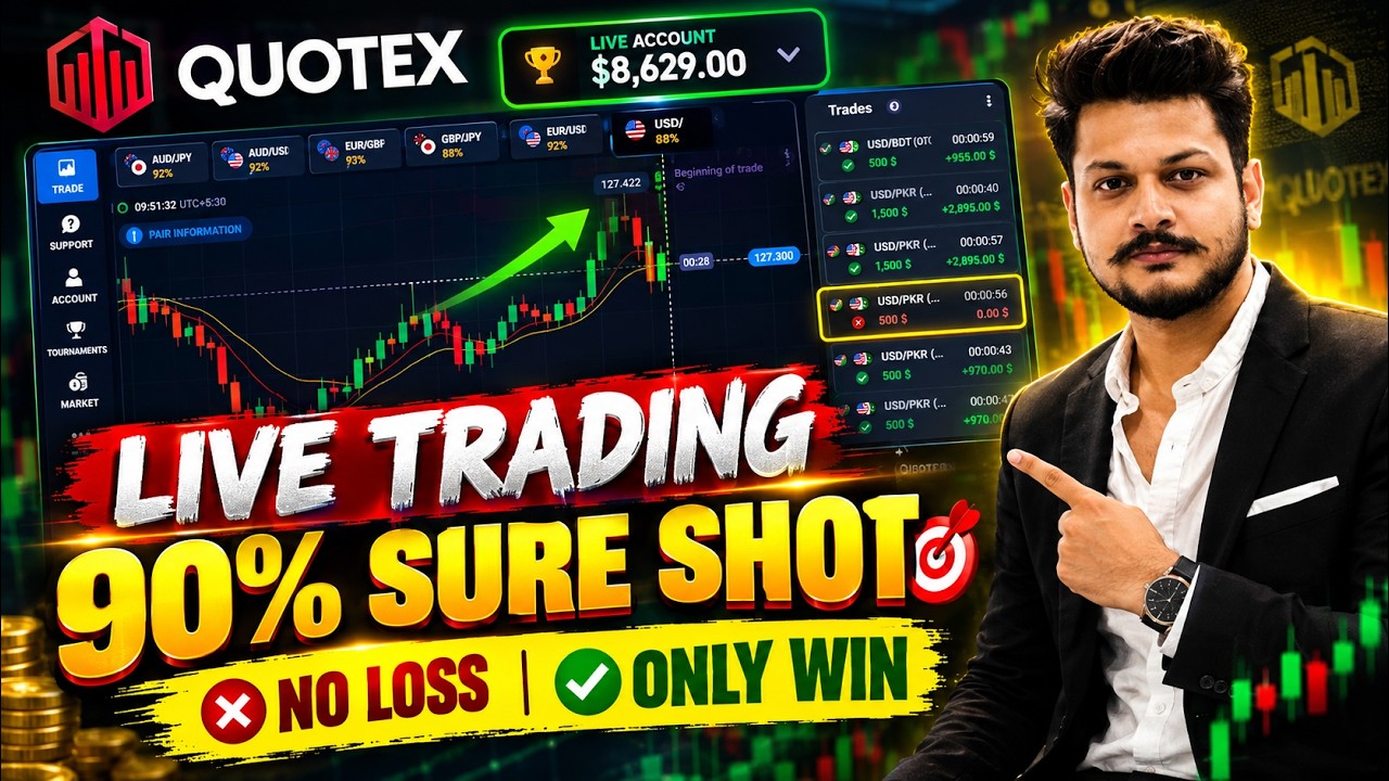 Live QUOTEX TRADING | Quotex Trading Strategy  - Quotex Trading