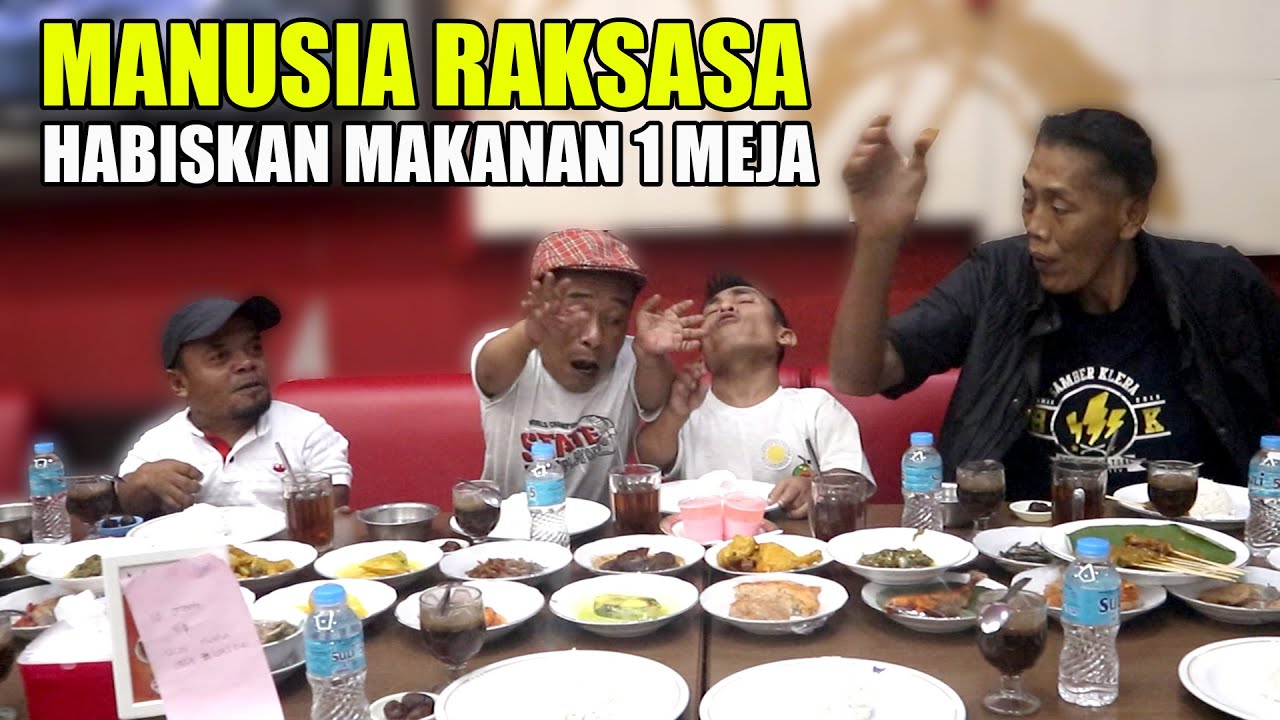 ROSYID MONAS HABISKAN MAKANAN 1 MEJA?? UCOK BABA, AHONG DAN TAMI KETAKUTAN MAKANANNYA DIHABISIN JUGA