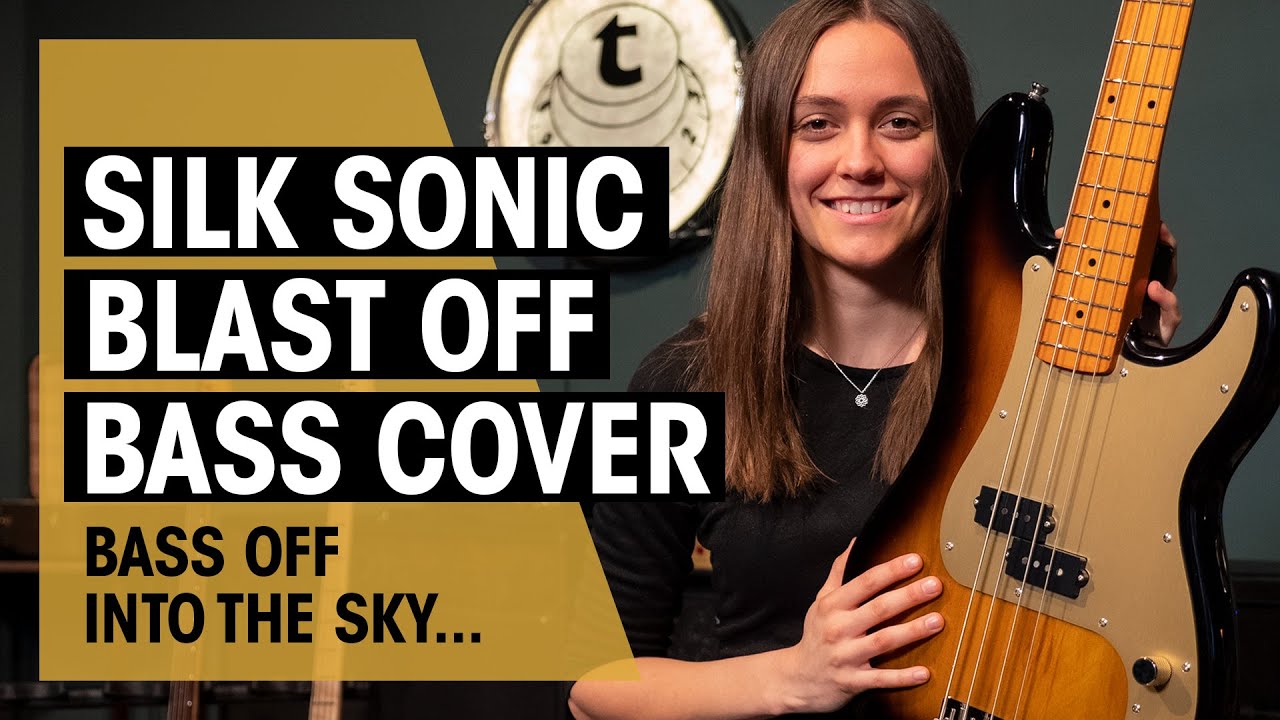 Silk Sonic - Blast Off | Bass Cover | Julia Hofer | Thomann