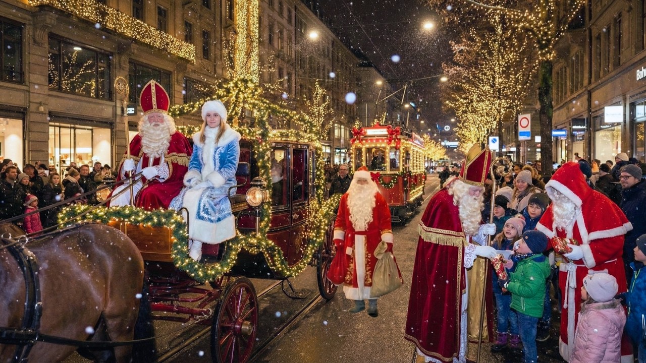 Magical Christmas Fantasy Parade in Zurich 2025 - The Most Magical Christmas You’ll Ever See