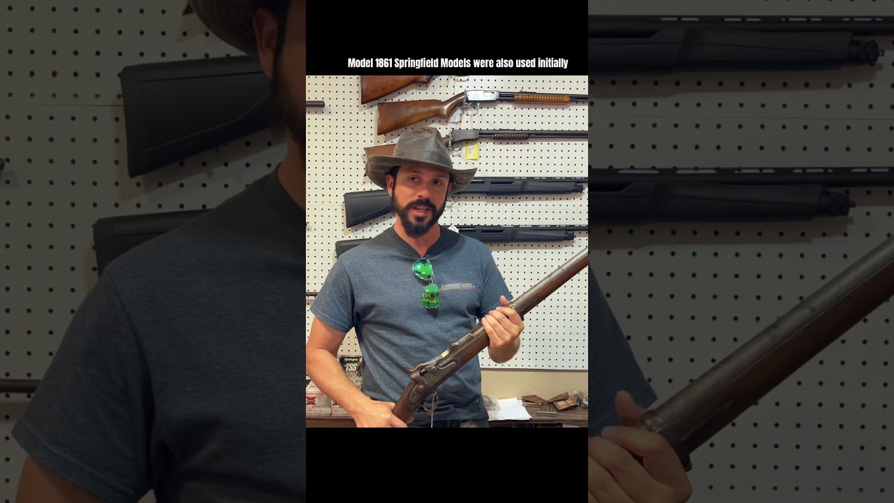 🇺🇸1868 Allin Trapdoor Rifle -Muzzleloader to Breechloader💨 seen at @allamericanfirearms8521