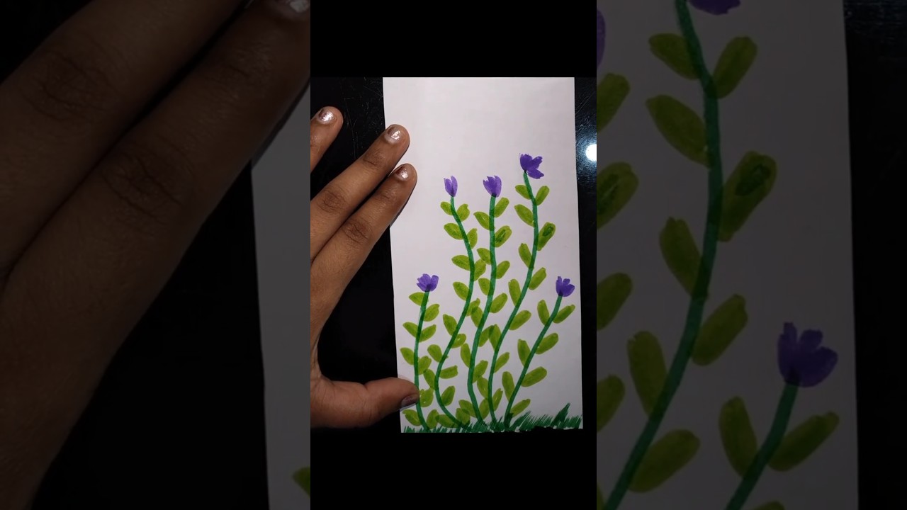 Simple sketch pen colouring | Ec Work |#Art #colouring DIY
