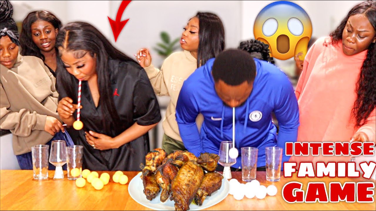 MOST INTENSE FAMILY GAME EVER 😤 ft GRILLED TURKEY