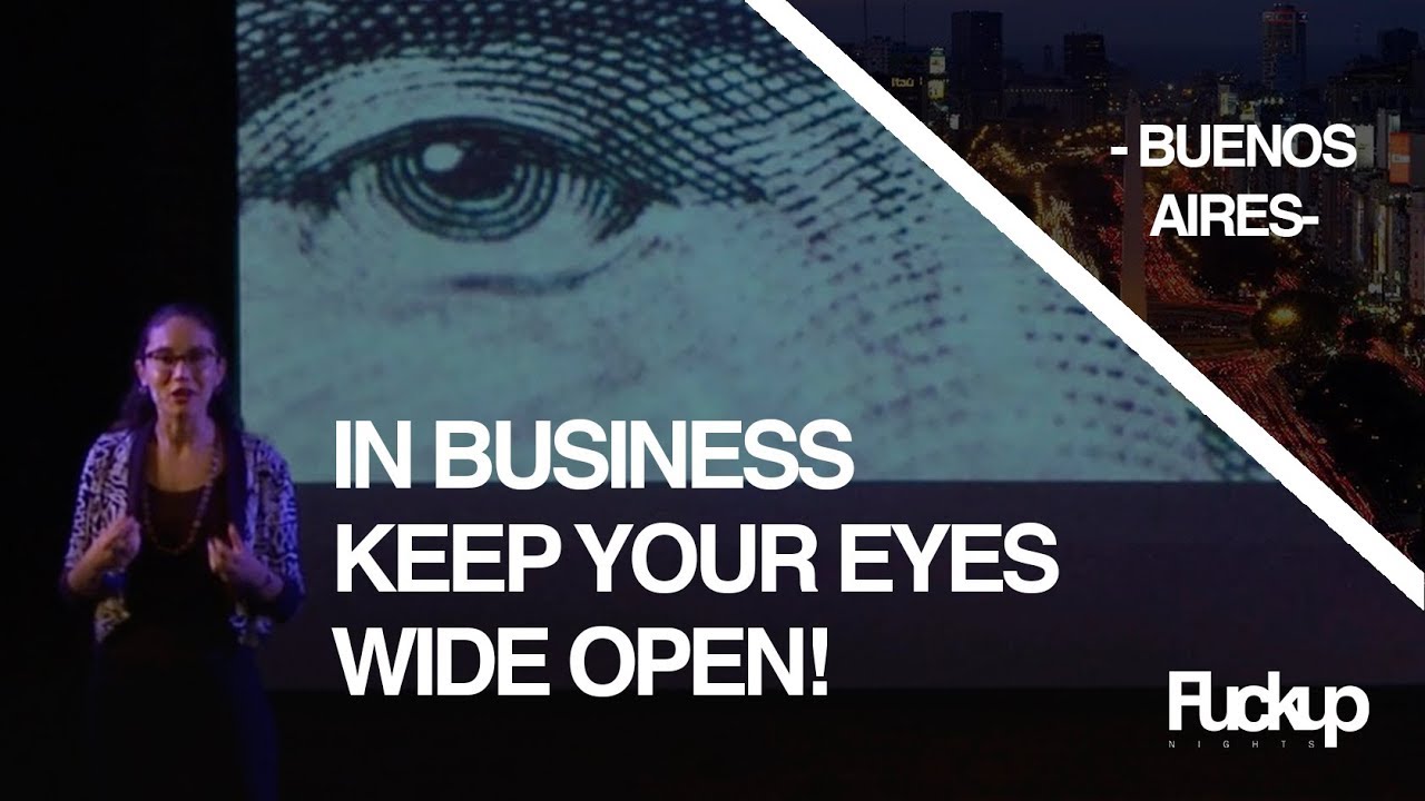 Leticia Gasca, co-founder of #FuckupNights shares her failure story