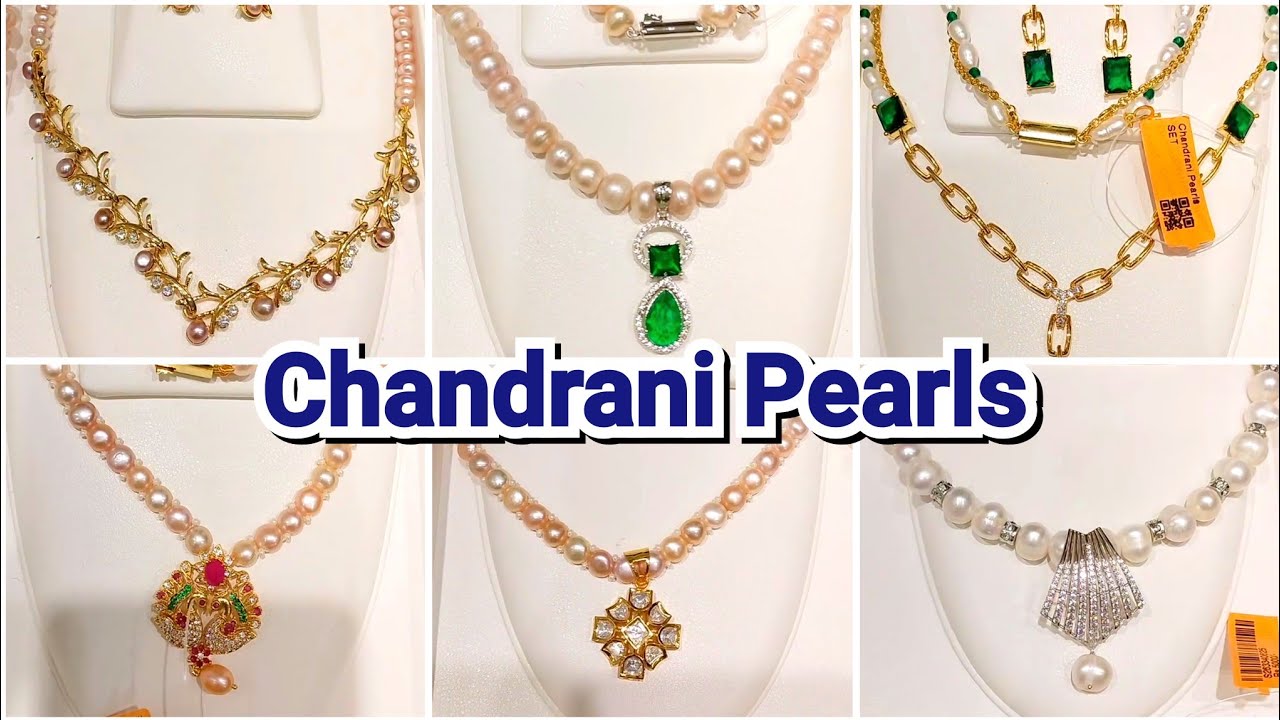 Chandrani Pearls Garia Pearl Necklace Design #chandranipearls #pearlnecklace