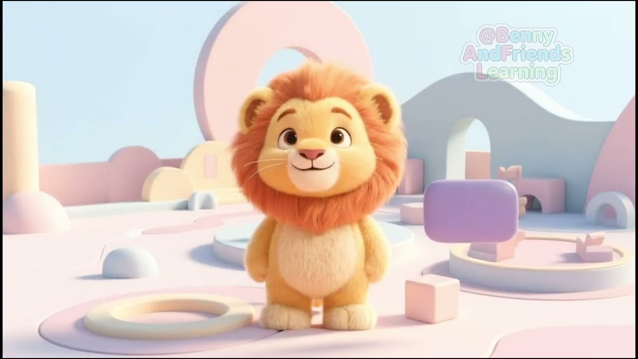 Learn Shapes with Sunny! Diamond, Crescent & Rectangle | Benny & Friends