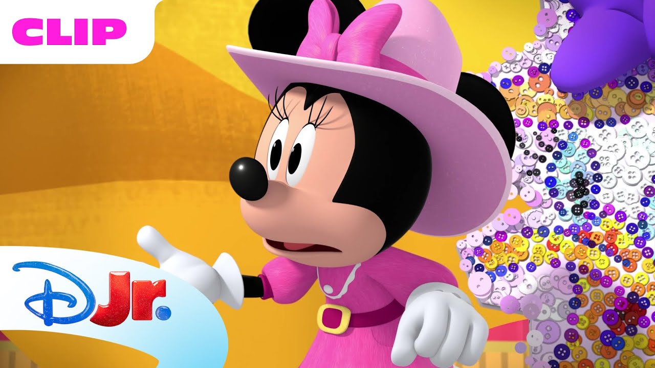Missing Buttons and Bows 🎀 | Mickey Mouse Funhouse 🥳 | Disney Jr. MENA
