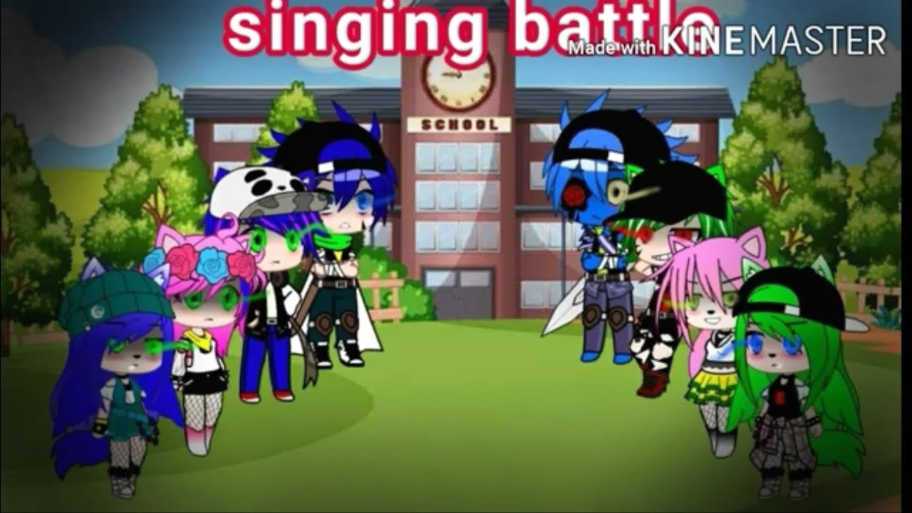 Singing battle 🎵 / Sonic Team VS scourge Team / 🎤 [ Gacha Club ] WHO WON ?