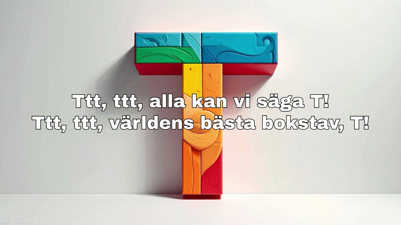 Bokstavssång - Bokstaven T (av Utforska)