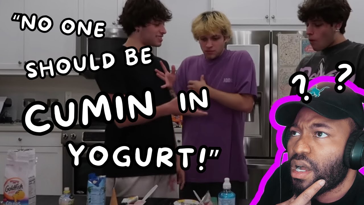 Sturniolo Triplets DISGUSTING FOOD ROULETTE (REACTION)